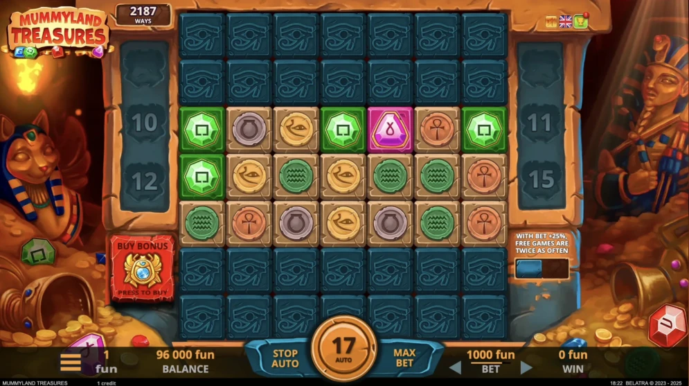 Mummyland Treasures Slot
