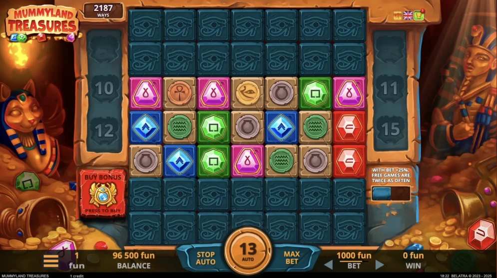 Mummyland Treasures Slot